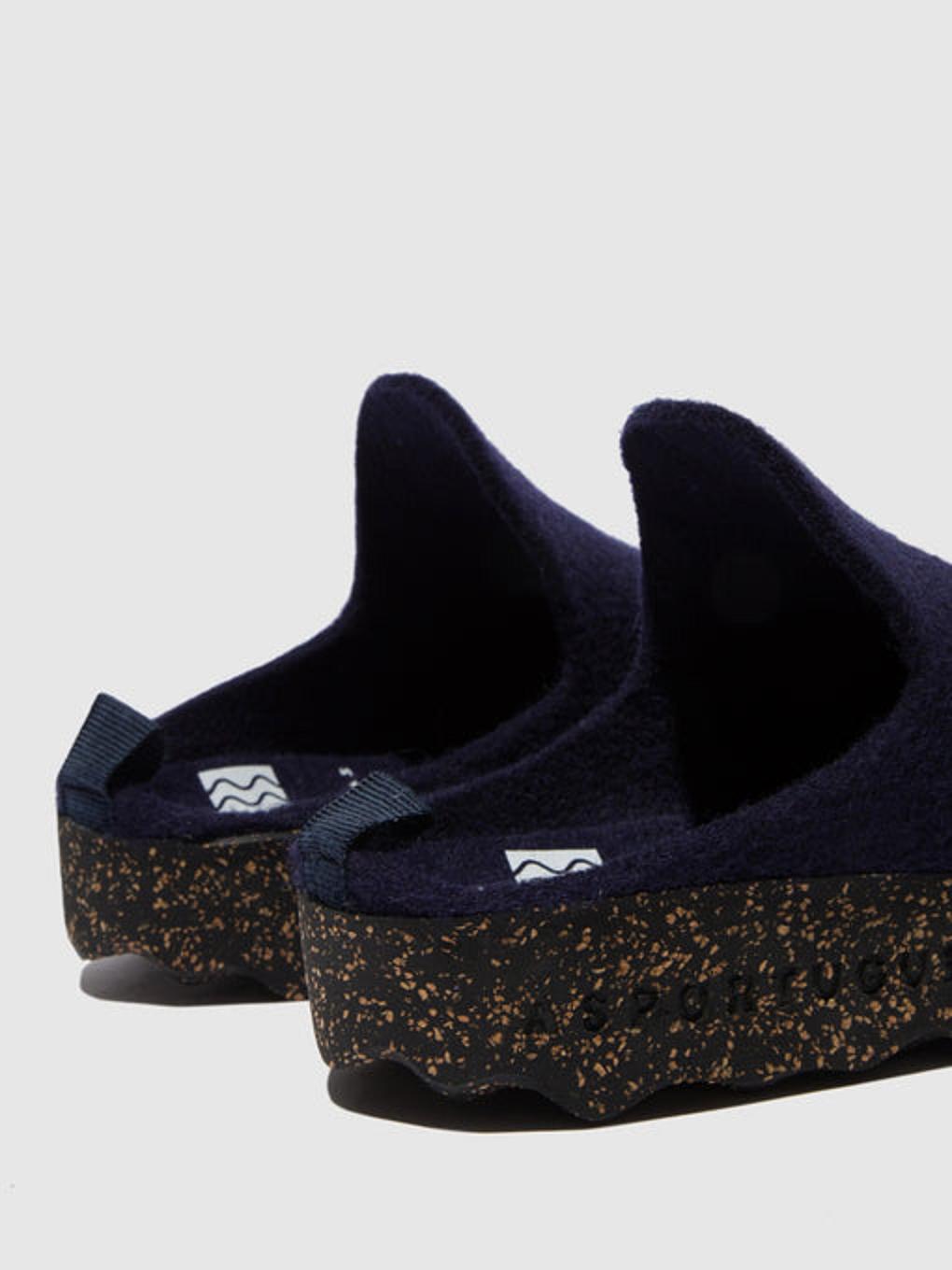 Asportuguesas Come Muulit Navy - Miesten Round Toe Muulit ASPP018290FI Laivastonsininen